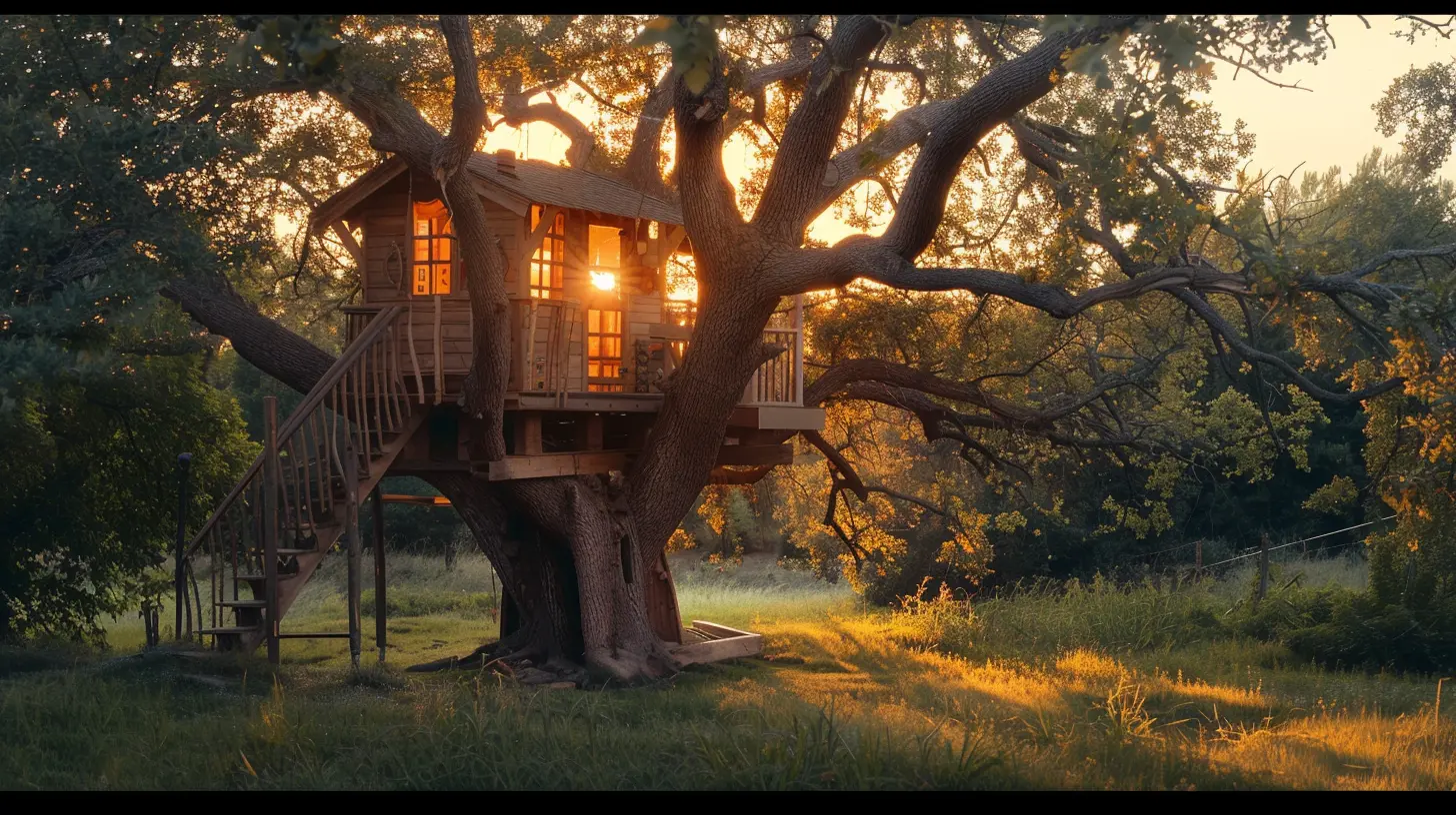 Building a Family Treehouse or Fort: A Project for Everyone