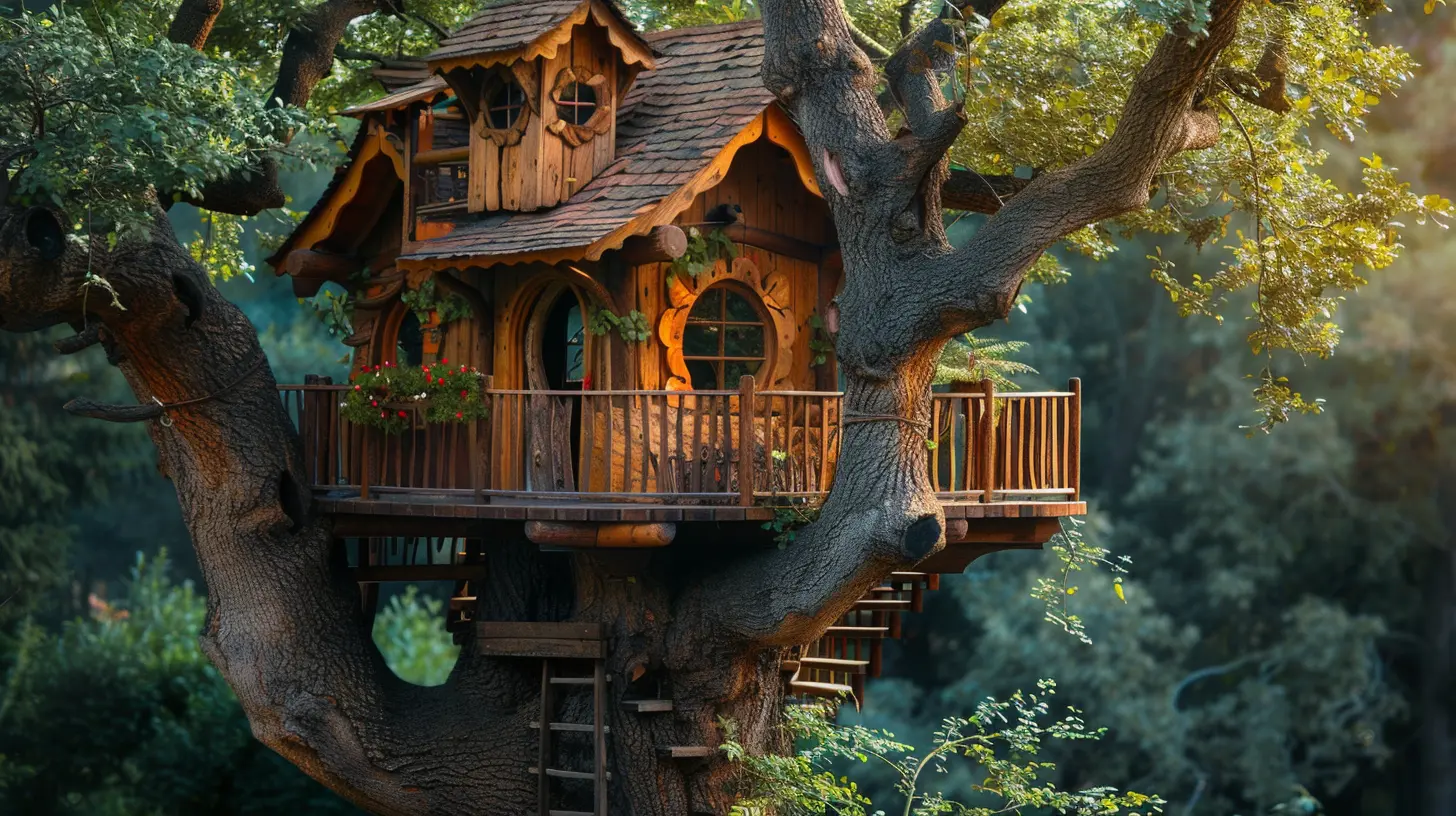 Building a Family Treehouse or Fort: A Project for Everyone