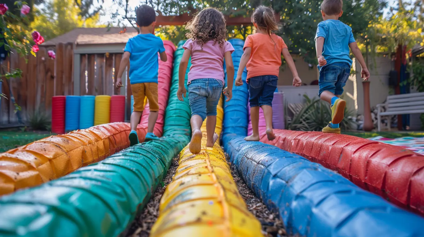 Creating a Backyard Obstacle Course for Active Family Days