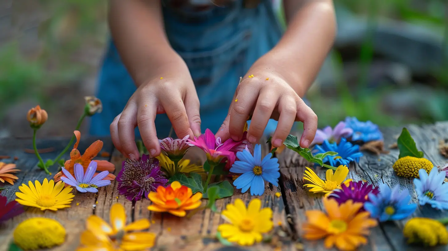 Simple Nature Crafts to Do Together After a Walk in the Park
