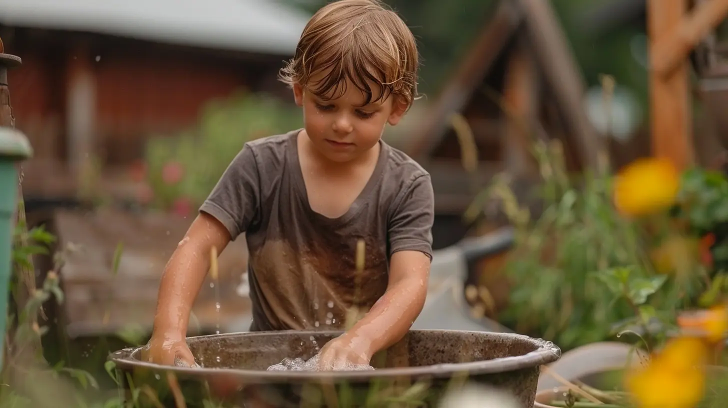 Using Chores to Build Responsibility and Self-Belief