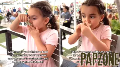 Little Foodie: A Young Girl's Gourmet Preferences Surprise Her Mom