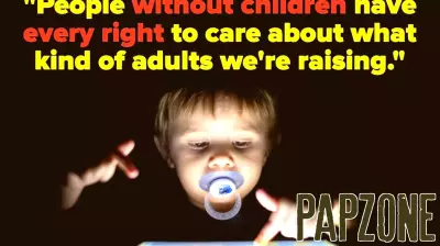 The Debate Over Parenting Advice From Adults Without Children